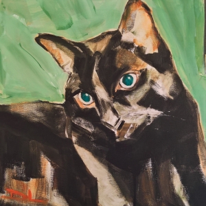 Schwarzer Kater III